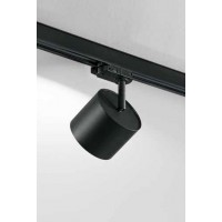 BOGEN 1x11W GX53 3F Bodové svítidlo do 3F lišty, nast. směr svícení, těleso hliník, povrch bílá mat/černá mat, pro žárovku 1x11W, GX53, 230V, IP20, tř.1, rozměry d=100mm, h=180mm.