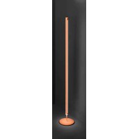 BENEST FL 25W Stojací lampa, těleso kov, povrch krémová lesk/oranžová lesk, difuzor plast opál, LED 25W, 2000lm, teplá 3000K, dotyk stmívání, Ra80, 230V, IP20, tř.3, rozměry d=220mm, h=1600mm.