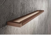 BOBING WL 12W/18W/24W CCT Nástěnné svítidlo, nast. směr svícení, těleso hliník, povrch broušený/hnědá/zlatá, dif plast opál, LED 12W/960lm, 18W/1440lm, 24W/1920lm, přepín. CCT teplá 2700K-3000K-neutr 4000K, Ra80, 230V, IP20, rozměry dle typu.
