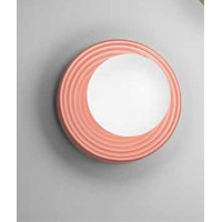 ADAMO WL/PL 1x28W G9 Stropní nebo nástěnné svítidlo, základna kov a keramika, povrch oranžová/modrá/šedá/šedobéžová/zelená, dif sklo opál, pro žárovku 1x28W, G9, 230V, IP20, tř.1, rozměry d=220mm, h=225mm.