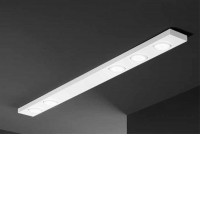 OIZUMI WL/PL 5x15W GX53 Stropní nebo nástěnné svítidlo, těleso hliník, povrch bílá/hnědá/matný, pro žárovku 5x15W, GX53, 230V, IP20, tř.1, rozměry 1200x25x100mm.