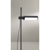 ONDREJO FL 24W CCT Stojací lampa, nast. směr svícení, těleso hliník, povrch černá/bílá, dif plast opál, LED 24W, 1920lm, dotyk CCT teplá 3000K-denní 6000K, Ra80, stmívání, 230V, IP20, tř.3, rozměry d=250mm, h=1730mm.