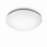 SUEDE Stropní, přisazené svítidlo, základna kov, povrch bílá, difuzor plast opál, LED 12W/24W/40W, neutrální 4000K, Ra80, 230V, IP20, rozměry dle typu