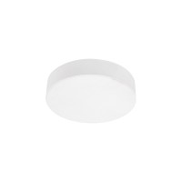 PETRO R Stropní, kruhové svítidlo, těleso plast bílá, difuzor plast opál, LED 6W/480lm, 10W/800lm, 16W/1200lm, 20W/1600lm, neutrální 4000K, Ra80, 230V, IP20, tř.2, rozměry dle typu.