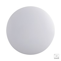 LUCI R Stropní přisazené, kruhové svítidlo, těleso kov, povrch bílá, difuzor plast opál, LED 24W/2560lm, 36W/4000lm, neutrální 4000K, Ra80, 230V, IP20, tř.1, rozměry dle typu.