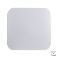 LUCI SQ Stropní přisazené, čtvercové svítidlo, těleso kov, povrch bílá, difuzor plast opál, LED 24W/2560lm, 36W/4000lm, neutrální 4000K, Ra80, 230V, IP20, tř.1, rozměry dle typu.