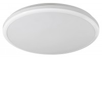 RAGUSA LED 24W/36W IP65 Stropní přisazené svítidlo, těleso kov, povrch bílá, difuzor plast opál, LED 24W/1500lm, 36W/2160lm, neutrální 4000K, 230V, do koupelny IP65, tř.2. rozměry d=315/375mm.