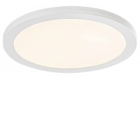 HIPOCASE 18W, 30W, HF senzor Stropní svítidlo, HF senzor, záběr 130°, dosah 1-8m, čas cca 45s, těleso plast, difuzor plast opál, rámeček kov bílá,  LED 18W/1880lm, 30W/2800lm, neutrální 4000K, 230V, IP20, tř.2, rozměry dle typu.