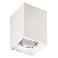 SQUARETIA 1X60W E27 Stropní přisazené bodové svítidlo, těleso kov, povrch lak, pro žárovku 1x60W, E27, 230V, IP20, tř.1. rozměry 135x135x190mm