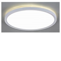 VERONICA R 18W, 22W Stropní přisazené svítidlo, kruhové, těleso plast bílá, difuzor plast opál, LED 18W/1700lm, 22W/2200lm, neutrální 4000K, stmív. dle typu vyp/zap vypínačem, 230V, IP20, tř.2,