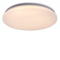 GALEOD R 12W/18W/24W Stropní svítidlo, těleso kov, povrch bílá, difuzor plast opál se třpyt. efektem dle typu, LED 12W/18W/24W, teplá 3000K/neutrální 4000K, 230V, IP20, tř.1, rozměry dle typu.