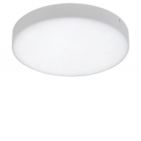 MELILOB R 18W/24W, CCT, IP44 Stropní venkovní svítidlo, těleso kov, povrch bílá/černá, difuzor plast opál, LED 18W/1800lm, 24W/2500lm,  přepínačem CCT nast teplota teplá 2800K - denní 6000K, tř.2, 230V, IP44, rozměry dle typu.