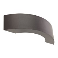 RADA NÁSTĚNNÁ Nástěnné, venkovní svítidlo, těleso hliník, povrch bílá, šedočerná, hnědorezavá, difuzor plast mat, LED 9W, teplá bílá 3000K, 238lm, 230V, IP54, tř.1, 360x88x93mm, svítí nahoru/dolů