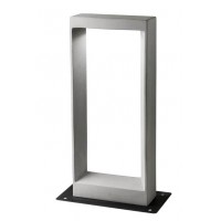 GUDHJEM Sloupkové venkovní svítidlo, těleso kov a beton, povrch šedá, difuzor plast, LED 8W, 760lm, teplá 3000K, 230V, IP65, tř.2, Ra90, rozměry 280x650x100mm, svítí dolů