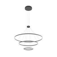 CIRCULUM M 151W/186W TRIAC/DALI Závěsné svítidlo, prstenec, těleso kov, povrch bílá/bronz/ černá, difuzor plast opál, LED 151W/186W/286W, teplá 3000K/neutrální 4000K, Ra80, stmív. TRIAC/DALI dle typu, 230V, IP20, rozměry dle typu, vč.záv.kabelu, lze zkrátit