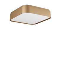 DIATRYP SQ 32W/47W/60W Stropní svítidlo, čtvercové, těleso hliník a kov, povrch bílá mat/zlatá mat/černá mat, difuzor plast opál, LED 32W/2345lm, 47W/2795lm, 60W/3545lm, teplá 3000K, stmív STEP, Ra90, 230V, IP20, tř.1, rozměry dle typu.