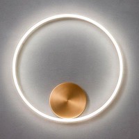 CIRCULUM PL/WL Stropní nebo nástěnné svítidlo, těleso hliník, povrch bílá/bronz/černá, difuzor plast opál, LED 28W/42W/55W, teplá 3000K nebo neutrální 4000K, Ra80, stmívatelné DALI/TRIAC dle typu, 230V, IP20, rozměry dle typu