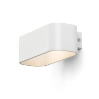 ZAMBI LED 5W Nástěnné svítidlo, těleso hliník, povrch bílá, LED 4,5W, teplá 3000K, 300lm/cca jako 15W žár, vč trafa 230V/500mA, IP20, 67x188x105mm, svítí nahoru/dolů