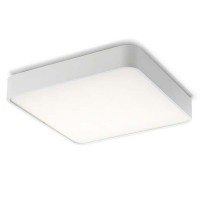 QUART STROPNÍ črvercové LED 36W 56W 138W Stropní svítidlo, základna hliníkový profil, povrch bílá, česaný hliník, difuzor plast opál, LED 36W/56W/138W, teplá 3000K, 230V, IP20, tř.1, rozměry dle typu