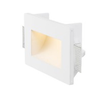 PILO Vestavné bezrámečkové svítidlo, těleso sádra, povrch bílá, LED 24x0,5W, teplá 3000K, 500mA, IP20, tř.1, rozměry 90x200mm, svítí dolů