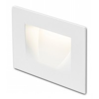 BERMUN IN WALL LED 1X3W Vestavné venkovní svítidlo do stěny, těleso kov, povrch dle typu lak bílá, antracit, difuzor plast mat, LED 1x3W, teplá 3000K, 76lm, Ra80, 230V, IP54, tř.1. rozměry 107x70x2mm, svítí dolů