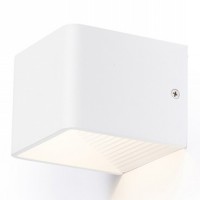 VARELA WALL LED 1X5W Nástěnné svítidlo, základna kov, povrch lak bílá mat/černá mat, LED 1x5W, teplá 3000K, 650lm, Ra80, 230V, IP20, tř.1. rozměry 100x100x80mm, svítí nahoru/dolů