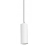 ALPACO PENDANT LED 1X12W Závěsné svítidlo, základna kov, těleso kov, povrch lak bílá/zlatá/černá, LED 1x12W, teplá 3000K, 1020lm, 230V, IP20, tř.2. rozměry těleso d=56mm h=160mm, vč závěsného lanka s textilním úpletem h=1322mm, lze zkrátit