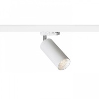 GOLONA LED 12W DIM Světlomet, reflektor do napájecí 3F lišty, nastav směr svícení, materiál kov, povrch bílá, nebo zlatá, nebo černo zlatá, LED 12W, 1020lm, teplá 3000K, vyzař. úhel 38°, Ra80,  stmív TRIAC, 230V, IP20, tř.1, rozměry 56x96x185mm