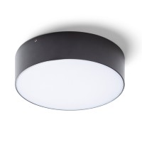 CORIANA RO LED 10W, 20W, IP65 Stropní, přisazené svítidlo, těleso kov, povrch bílá/černá/zlatá perleťová, difuzor plast opál, LED 10W, 20W, přepínatelná CCT teplá 3000K/neutrální 4000K/denní 6000K, Ra80, 230V, IP65