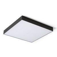 CORIANA SQ LED 15W, 30W, 100W CCT Stropní, přisazené, čtvercové svítidlo, těleso kov, povrch bílá/černá, difuzor plast opál, LED 15W, 30W, 100W, teplá 3000K, nebo přepínač CCT teplá 3000K/neutrální 4000K/denní 6000K, Ra80, dle typu stmív TRIAC, 230V, Ra80, IP20
