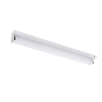 NERIS LED IP44 Nástěnné svítidlo, těleso hliník, povrch chrom, difuzor sklo opál, LED 9W, 14W, 18W, teplá 3000K, 230V, do koupelny IP44, tř.1, rozměry 65x40mm, délka dle typu