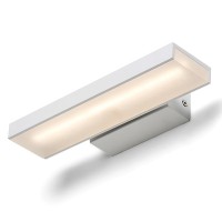 BANA LED 6W Nástěnné svítidlo, těleso hliník, povrch bílá, difuzor plast opál, LED 6W, teplá 3000K, 385lm/cca 20W žár, 230V, IP20, tř.1, rozměry 35x60x250mm, svítí dolů, nebo nahoru