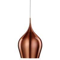 OLERFA PENDANT 1X10W E27 Závěsné svítidlo, základna kov, stínítko kov, pro žárovku 1x10W, E27, 230V, IP20, tř.1. rozměry d=260mm h=440mm, včetně závěsu l=1600mm, lze zkrátit