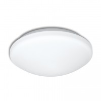 INKE HF LED Stropní svítidlo, HF senzor pohybu, záběr 360°, čas 8s-12min, těleso plast nebo kov, povrch bílá, difuzor sklo, LED 18W/25W, teplá 3000K, neutrální 4100K, Ra80, 230V, zvýšené krytí IP44, tř.1, rozměry dle typu