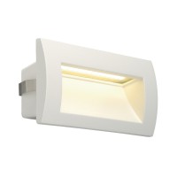 JANYR LED M 3000K 230V IP55 Vestavné venkovní svítidlo do stěny, těleso hliník, povrch bílá, šedostříbrná, antracitová, difuzor plast, LED 1X3,3W, teplá 3000K, 230V, IP55, rozměry 140X70X70mm, vč. montážního boxu, svítí dolů