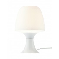 KUKA LED 2,5W Stolní dekorativní lampa, těleso i difuzor polykarbonát opál, LED 2,5W, 220lm, teplá bílá 3000K, 230V, IP20, tř.2, rozměry d=160mm, v=235mm