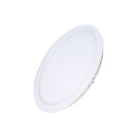AALEN BI R 12W/18W/24W/6W CCT Podhledové svítidlo, těleso kov, rámeček bílá, difuzor plast opál, LED 6W/12W/18W/24W, přepínačem CCT nastav. teplota teplá 3000K- denní 6000K, Ra80, 230V, IP20, rozměry dle typu.
