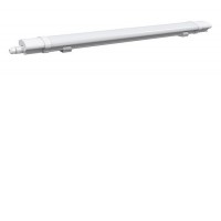 LABOR 36W/45W IP65 Stropní, průmyslové, prachotěsné svítidlo, těleso plast, povrch bílá, difuzor plast opál, LED 36W/3600lm, 45W/4500lm, neutrální 4000K, Ra80, 230V, IP65, rozměry 78x40mm, délka dle typu.