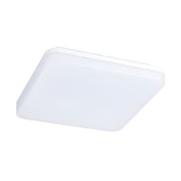 REXA 15W, IP54 Stropní venkovní svítidlo, těleso plast bílá, difuzor plast opál, LED 15W, 1150lm, neutrální 4000K, Ra80, 230V, IP54, rozměry 220x220x50mm.