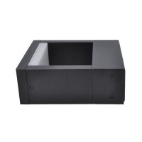 DIEG WL 7W, CCT, IP54 Nástěnné venkovní svítidlo, těleso hliník, povrch černá, difuzor plast opál, LED 7W, 450lm, přepín. CCT teplota teplá 3000K/neutr 4000K/denní 6000K, 230V, IP54, rozměry 150x160x60mm.