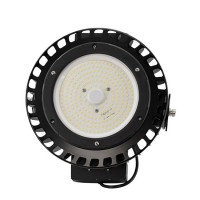 HIGHBAY UFP 100W/150W/240W DALI IP65 Průmyslové svítidlo, těleso kov, povrch černá, krycí plast čirý, LED 100W/1400lm, 150W/21000lm, 240W/33600lm, denní 5000K, stmív. DALI, UGR<25, Ra80, vyzař. úhel 120°, 230V, IP65, rozměry dle typu.