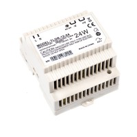 LED zdroj 12V 24W/42W, DIN Napájecí zdroj pro LED pásky, těleso plast bílá, vstup 230V, výstup 12V, 24W/42W, IP20, na DIN lištu, rozměry 78x92x56mm, ochrana proti přehřátí, zkratu a přetížení.