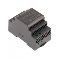 LED zdroj 24V 60W/100W, DIN Napájecí zdroj pro LED pásky, těleso plast černá, 230V/24V, 60W/100W, IP20, na DIN lištu, ochrana proti přehřátí, zkratu a přetížení.