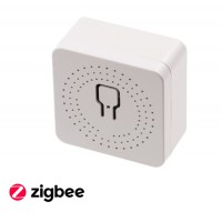 SMART SJ Zigbee, 16A, 230V Spínací jednotka 1 kotakt, fce zap/vyp, ovládání smart systémem Tuya Zigbee 3.0, 1x16A, dosah 30m, 230V, IP20, rozměry 41x41x20mm do KU68