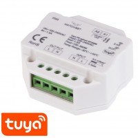 RF přijímač TUYA WiFi, spínač 230V, 1A, 200W RF bezdrátový přijímač, spínač 230V, 1A, 200W, TUYA WiFi, dosah až 30m, rozměry 52x52x26mm do KU68, lze spárovat max 10 vysílačů na 1 přijímač