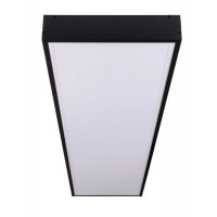 MR121 - Rám pro LED panel 120x30 BACKLIGHT Montážní rám pro instalaci LED panelů 295x1195mm, materiál hliník, povrch černá, rozměry 300x1200x65mm, DIY šroubovací, rozložený