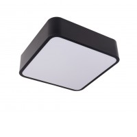 HOLSK SQ 24W, 36W, 48W, CCT, TRIAC Stropní svítidlo, čtvercové, těleso kov, povrch bílá/černá, dif plast opál, LED 24W/36W/48W, CCT přepín teplota teplá 3000K-neutr 4000K-denní 6500K, stmívatelné TRIAC, 230V, IP20, rozměry dle typu.