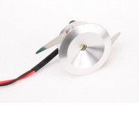 LACCARI I 3W Stropní podhledové bodové svítidlo, těleso hliník, povrch broušený, LED 3W. teplá 3000K/240lm, denní 6000K/260lm, 12V, IP20, rozměry d=41,5mm, h=25mm.