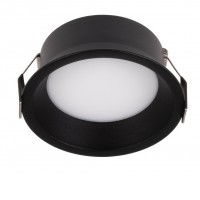 VIGOR 8W/12W CCT Stropní podhledové svítidlo, těleso hliník, povrch bílá/černá, difuzor plast, LED 8W/650lm, 12W/950lm, přepínatelná. CCT teplota teplá 3000K/neutrální/denní 5000K, 230V, IP20, rozměry dle typu.