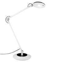 EYELET LED 6W STOLNÍ Stolní lampa, flexibilní rameno, materiál kov, povrch bílá, antracit, LED 1x6W, teplá 3000K, 670lm, 230V, IP20, tř.1, rozměry l=550, h=600mm, vč. vypínače.